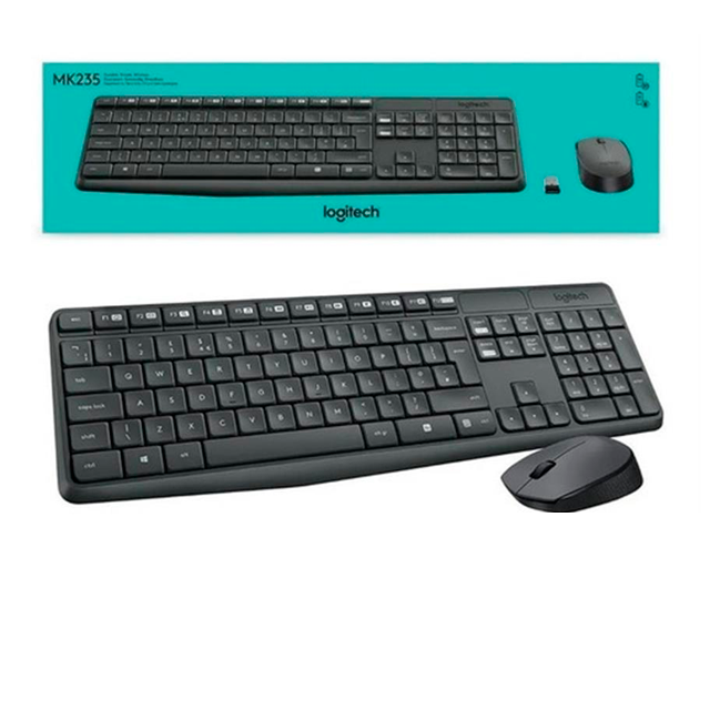 Teclado + Mouse Logitech MK235