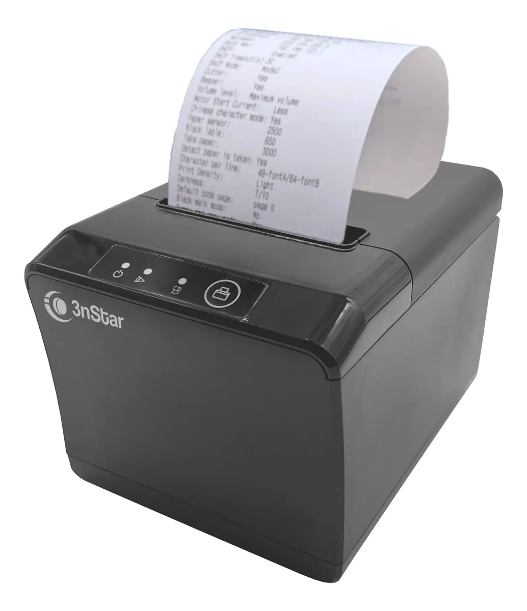 Impresora Termica 3nstar Rpt004 Comandera Ethernet Usb 80mm Negro
